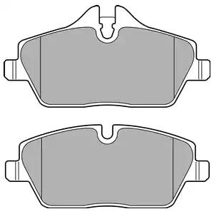 Комплект гальмівних накладок, дискове гальмо LP2718 DELPHI