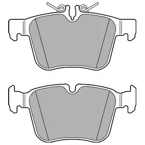 Комплект гальмівних колодок дискове гальмо LP2763 DELPHI