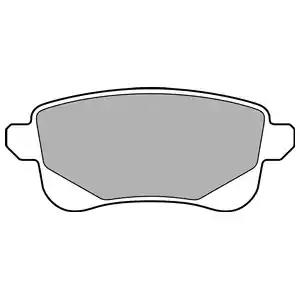 Комплект гальмівних колодок дискове гальмо LP3140 DELPHI