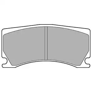 Klocki ham przod LP3174 DELPHI
