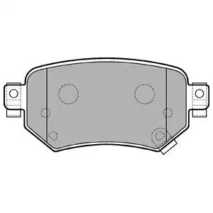 Delphi mazda гальмівні колодки задні 6 12- LP3234 DELPHI
