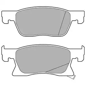 Klocki ham przod  opel astra k 15- LP3238 DELPHI