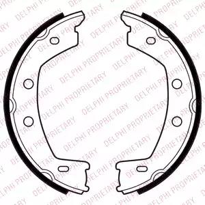 Комплект тормозных колодок стояночная тормозная... LS2030 DELPHI