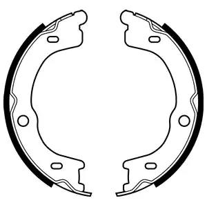 Гальмівна колодка kia sorento i 2.5d/3.3 08.02-12.11 LS2048 DELPHI