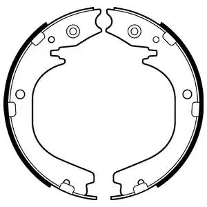 Комплект гальмівних колодок LS2105 DELPHI