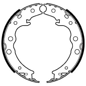 Комплект гальмівних колодок LS2125 DELPHI