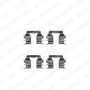 Комплект приладдя, накладка дискового гальма LX0269 DELPHI