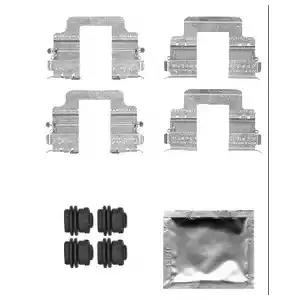 Комплект приладдя, накладка дискового гальма LX0555 DELPHI