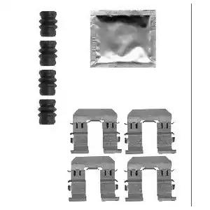 Комплект приладдя, накладка дискового гальма LX0565 DELPHI