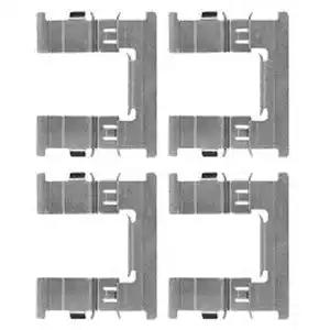 Комплект приладдя, накладка дискового гальма LX0607 DELPHI