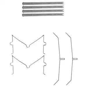 Комплект приладдя, накладка дискового гальма LX0637 DELPHI