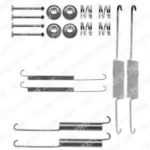 Комплект приладдя, гальмівна колодка LY1233 DELPHI