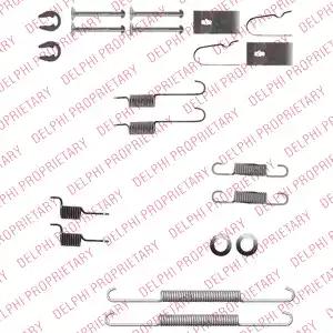 Комплектующие тормозная колодка LY1356 DELPHI