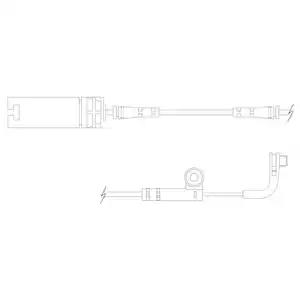 Контрольный контакт контроль слоя тормозных колодок LZ0170 DELPHI