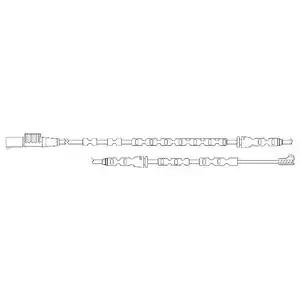 Конт. попер. сигналу, знос гальм. накл. LZ0222 DELPHI