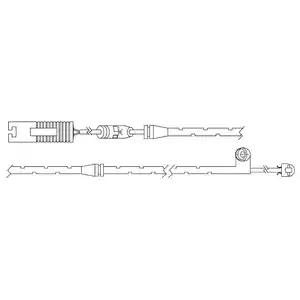 Конт. попер. сигналу, знос гальм. накл. LZ0225 DELPHI