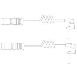 Конт. попер. сигналу, знос гальм. накл. LZ0232 DELPHI