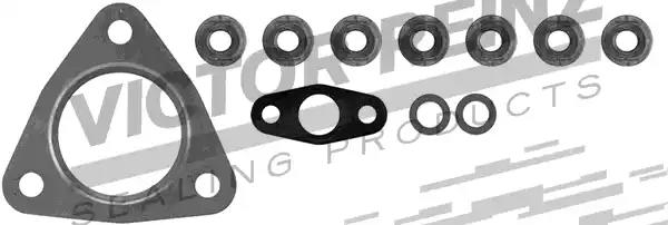Aкомплект турбіни монтажний vw transporter iv 25tdi 96-03 041005901 VICTOR REINZ