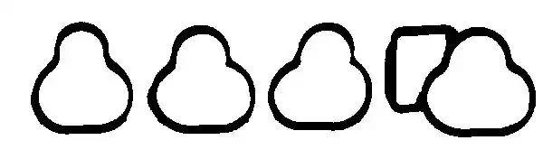 Комплект прокладок впускного колектора 113415601 VICTOR REINZ