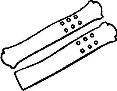 Комплект прокладок крышка головки цилиндра 155260101 VICTOR REINZ