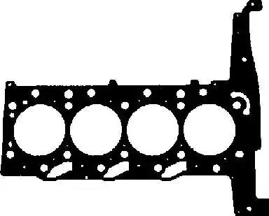 Aпрокладка гбц ford transit 24 tdci 00- 613542000 VICTOR REINZ