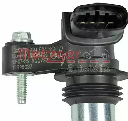 Котушка запалювання 0880157 METZGER