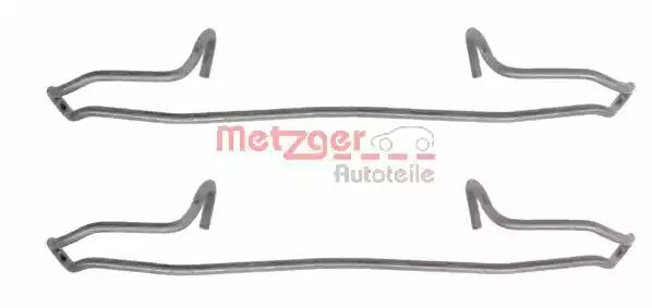 Комплект приладдя, накладка дискового гальма 1091159 METZGER