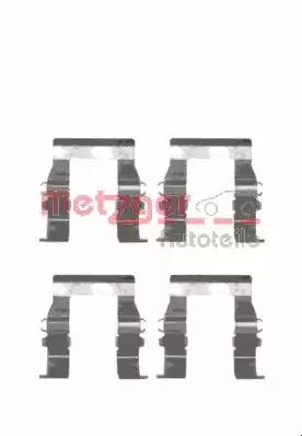 Комплект приладдя, накладка дискового гальма 1091194 METZGER