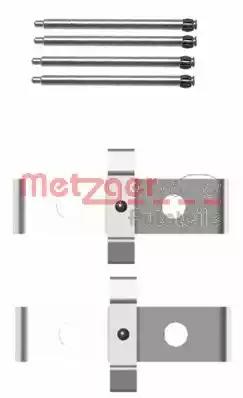 Комплект приладдя, накладка дискового гальма 1091674 METZGER