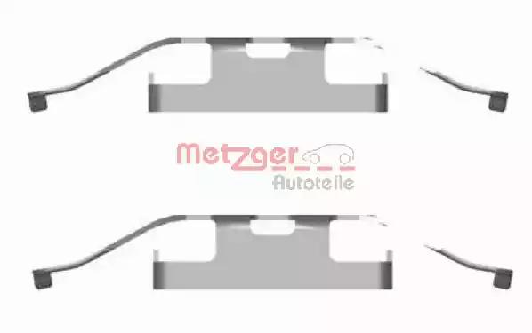 Комплект приладдя, накладка дискового гальма 1091682 METZGER