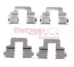 Комплект приладдя, накладка дискового гальма 1091731 METZGER