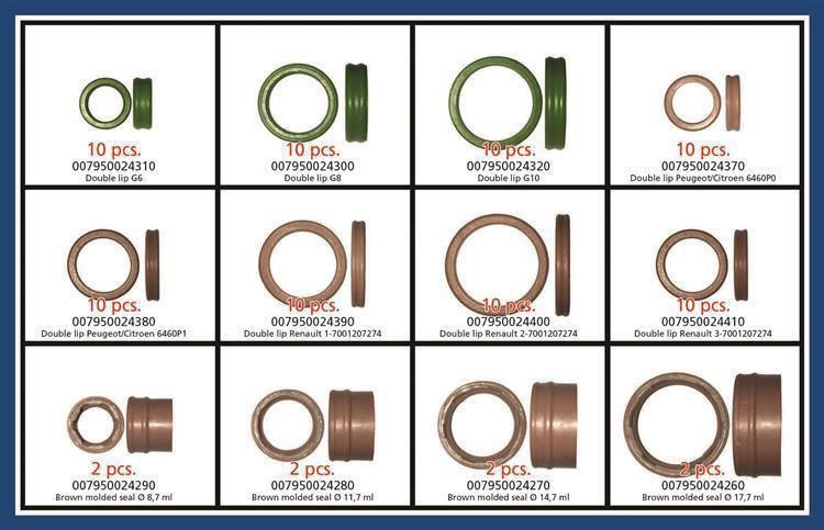 Zestaw oringów do klimatyzacji specjalny 88 szt 007950024090 MAGNETI MARELLI