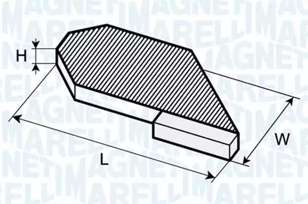 Magneti marelli renault фільтр повітр. салону scenicgrand scenic 03- 350203062680 MAGNETI MARELLI