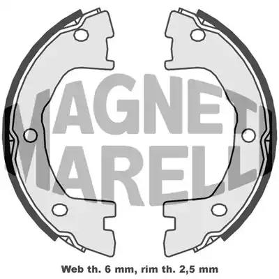 Гальмівна колодка 360219198302 MAGNETI MARELLI
