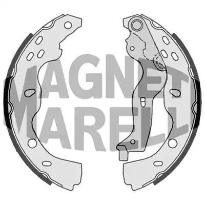 Гальмівна колодка 360219198347 MAGNETI MARELLI