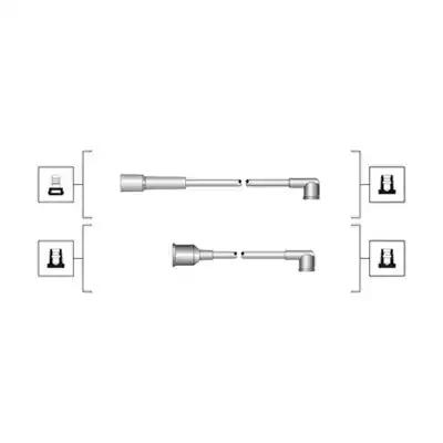 Комплект проводів високої напруги 941319170022 MAGNETI MARELLI