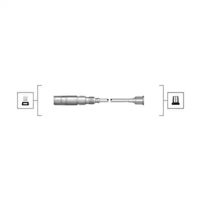 Комплект проводів запалення 941319170086 MAGNETI MARELLI